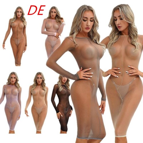 Damen minikleid transparent - damen,