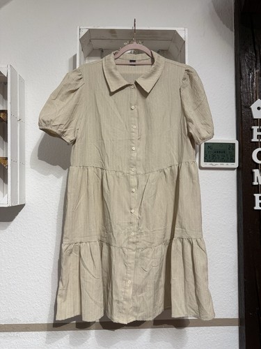 Zivah babydoll kleid beige - babydoll,