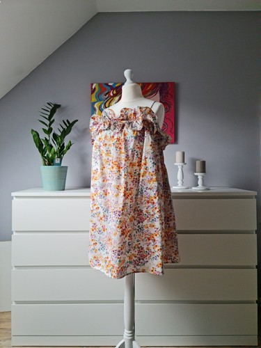 Geblümtes kleid hängerchen - geblümtes,