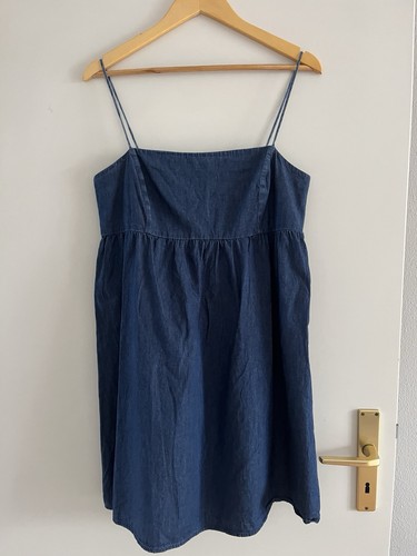 Jeanskleid blau babydoll kleid - blau,