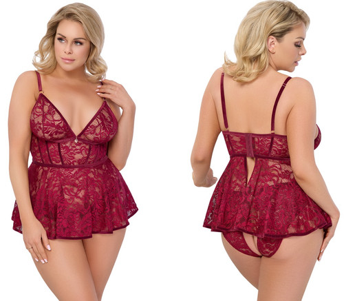 Cottelli curves babydoll slip - cottelli,