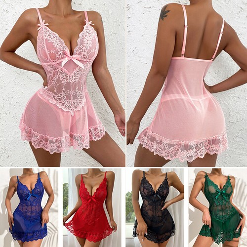 Damen sexy spitze nachtwäsche - damen,